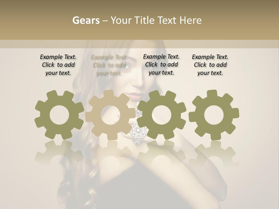 Fashion Charming Charm PowerPoint Template