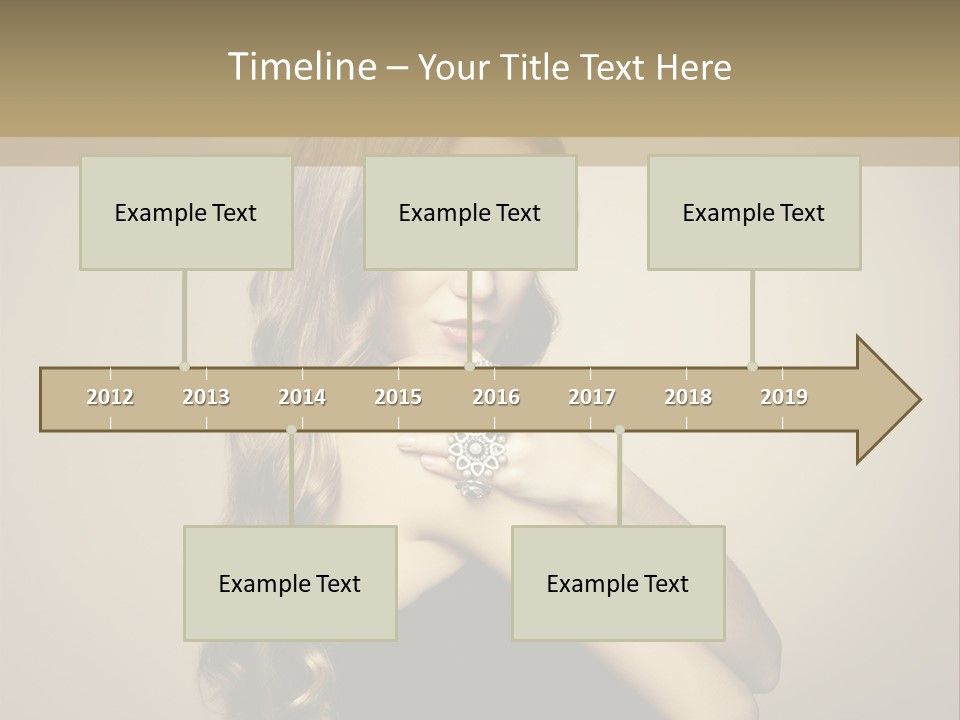 Fashion Charming Charm PowerPoint Template