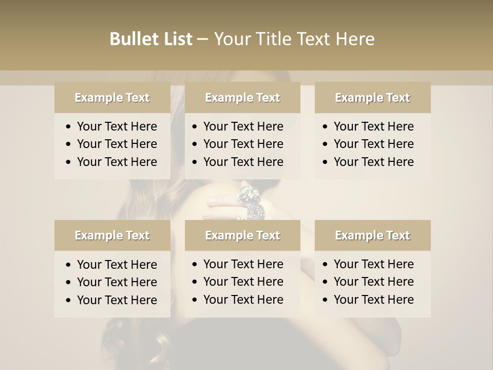 Fashion Charming Charm PowerPoint Template