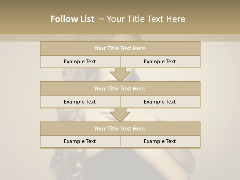 Fashion Charming Charm PowerPoint Template
