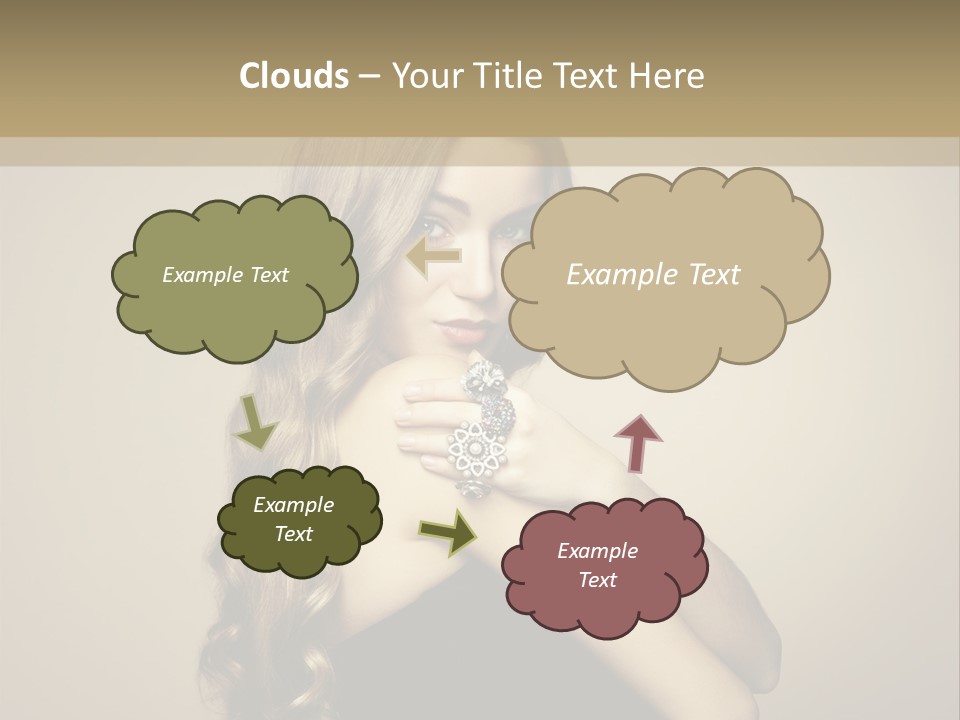 Fashion Charming Charm PowerPoint Template