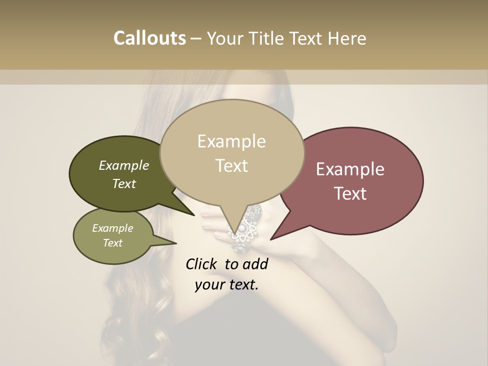 Fashion Charming Charm PowerPoint Template