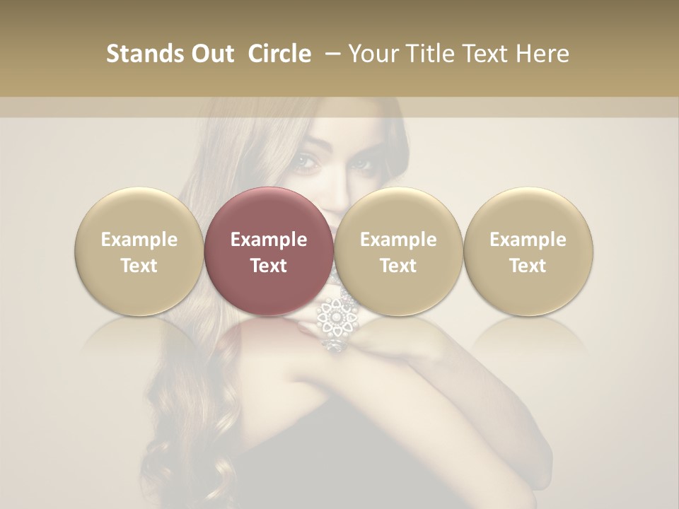Fashion Charming Charm PowerPoint Template