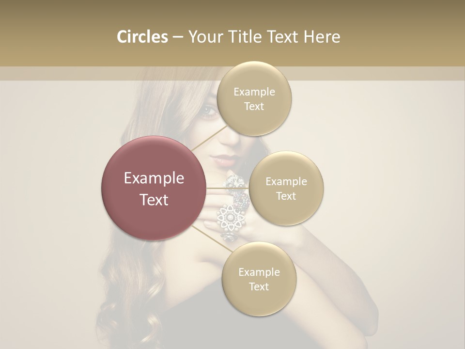 Fashion Charming Charm PowerPoint Template