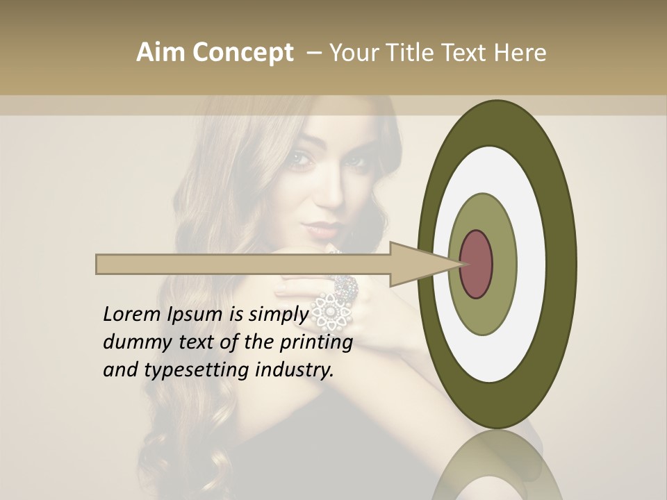 Fashion Charming Charm PowerPoint Template