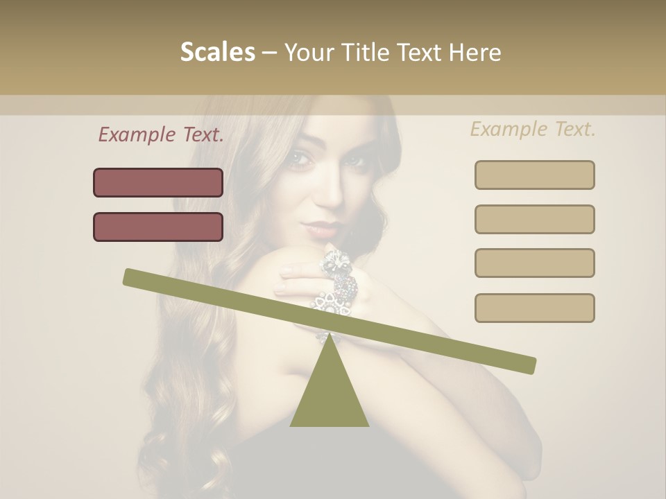 Fashion Charming Charm PowerPoint Template