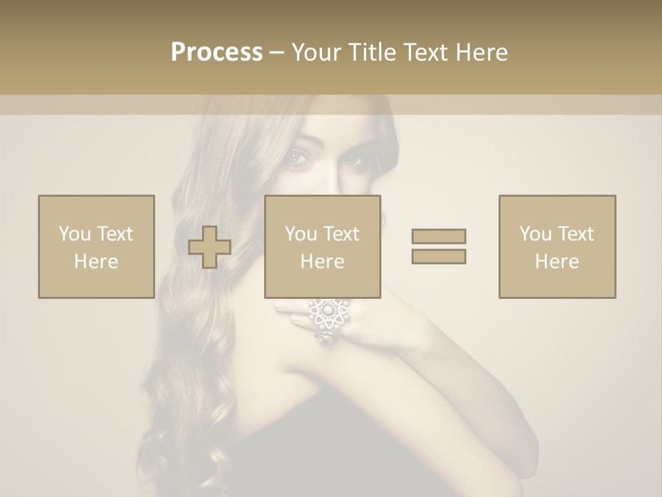 Fashion Charming Charm PowerPoint Template