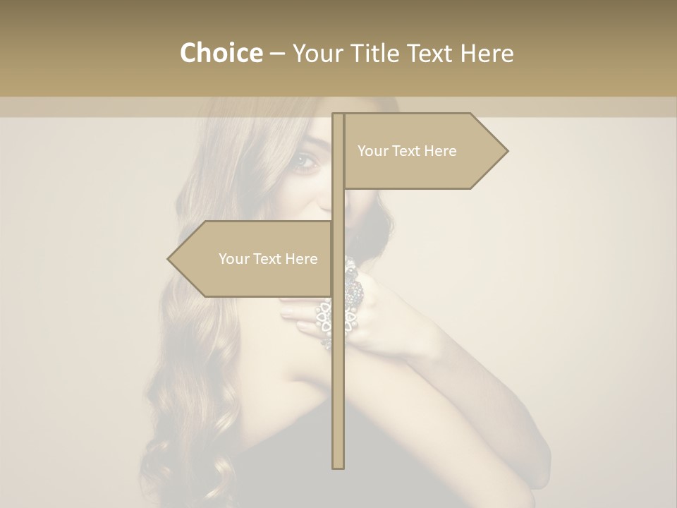 Fashion Charming Charm PowerPoint Template