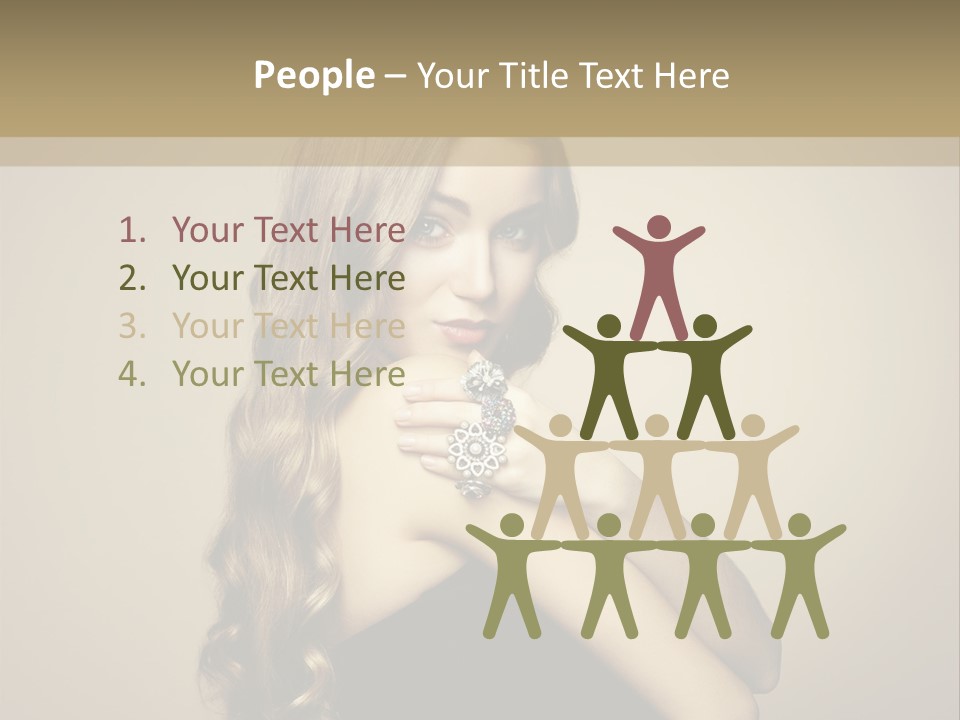 Fashion Charming Charm PowerPoint Template
