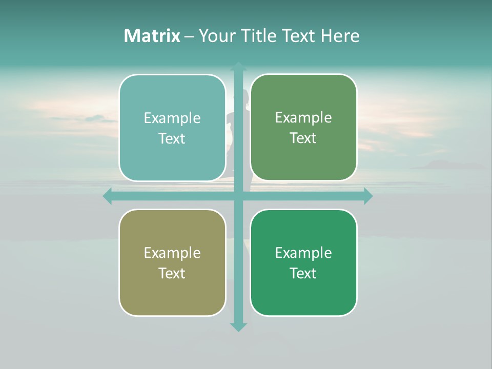 Hands Ocean Health PowerPoint Template