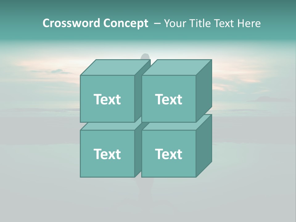Hands Ocean Health PowerPoint Template
