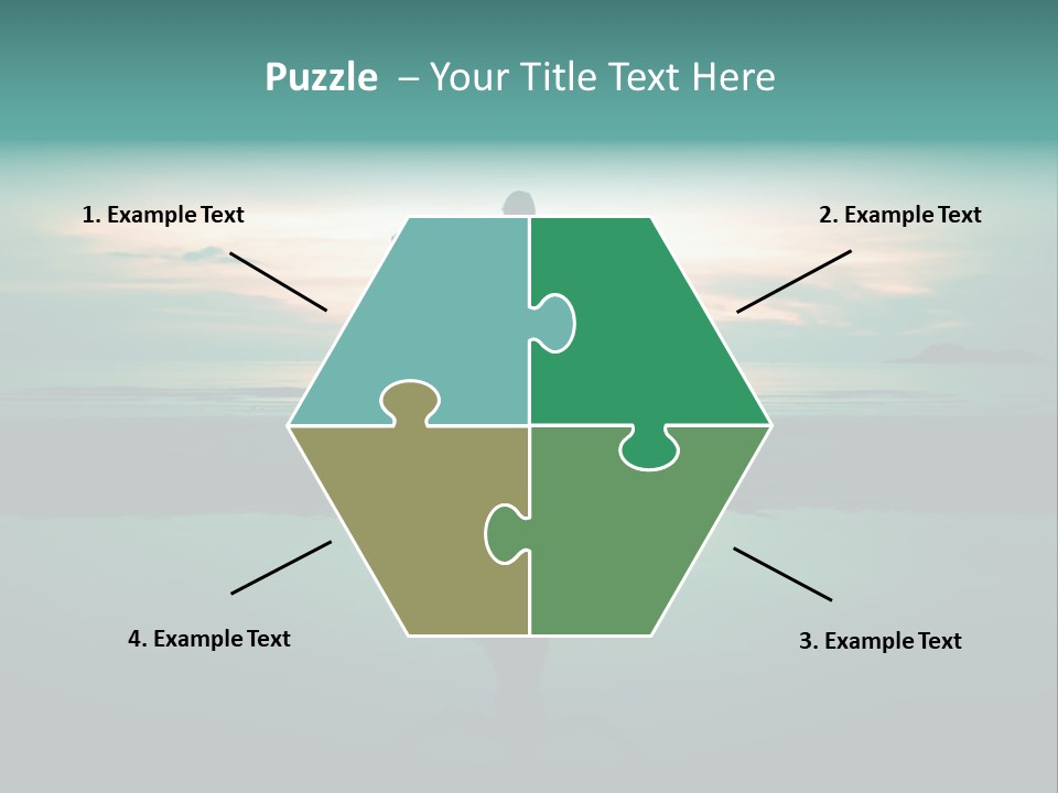 Hands Ocean Health PowerPoint Template