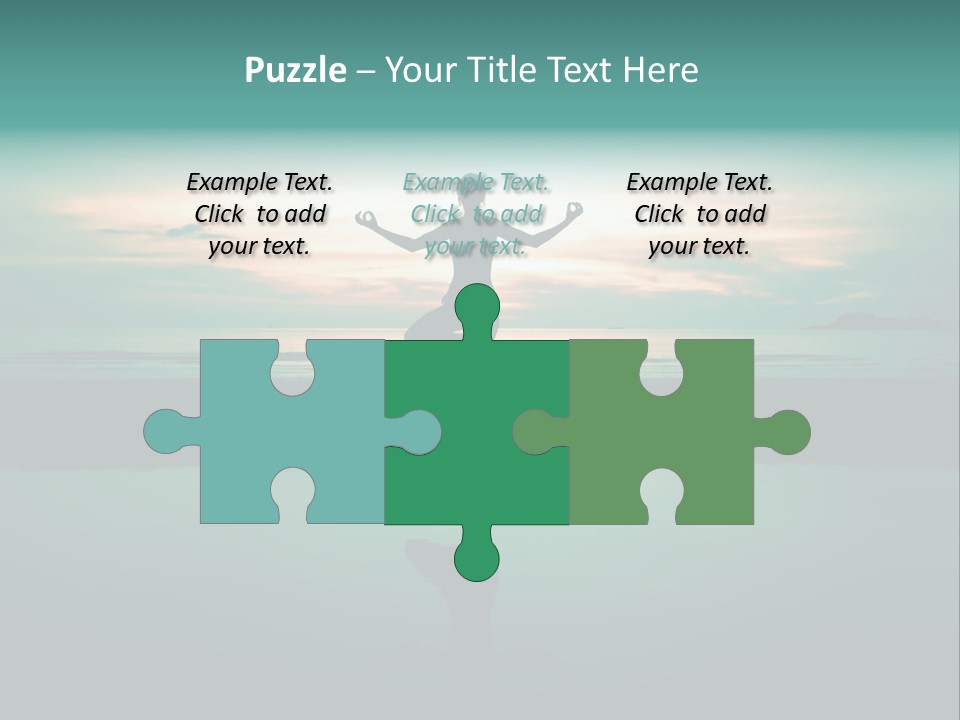 Hands Ocean Health PowerPoint Template