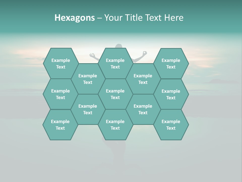 Hands Ocean Health PowerPoint Template