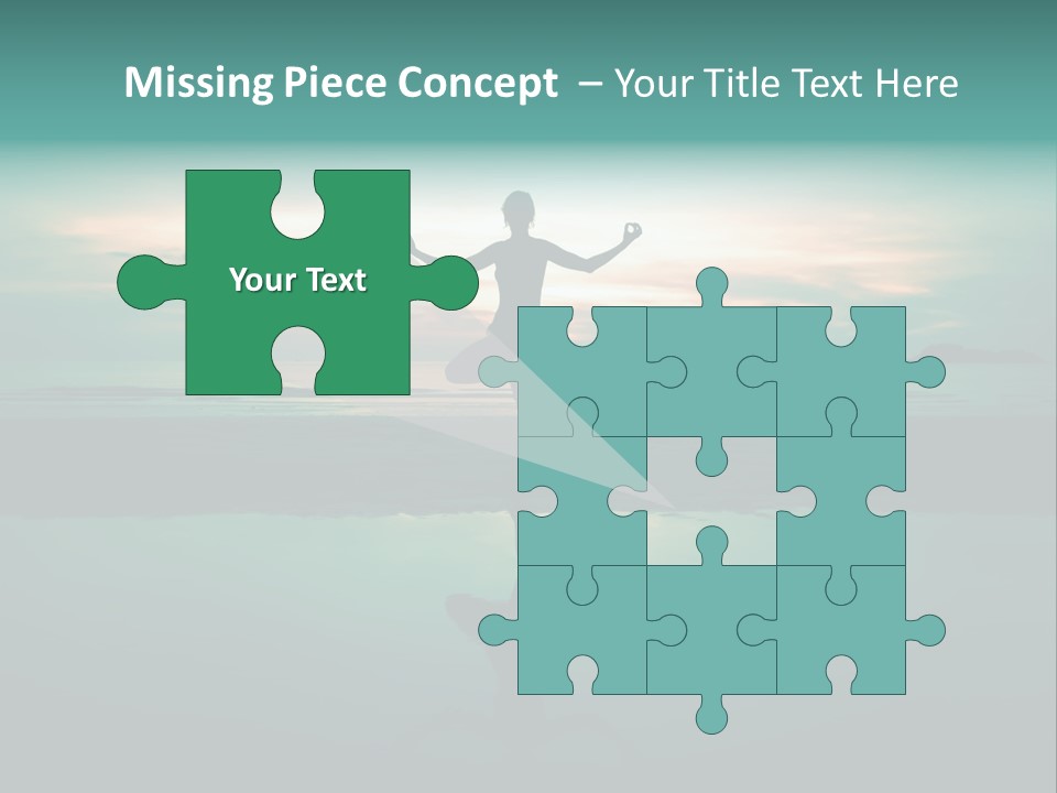 Hands Ocean Health PowerPoint Template