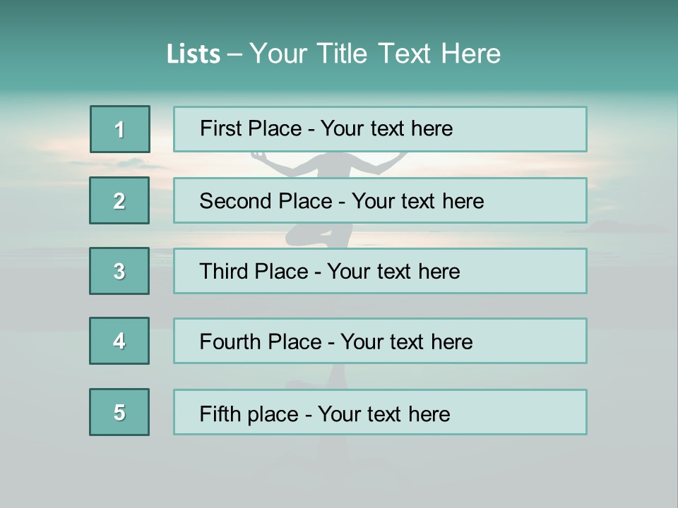 Hands Ocean Health PowerPoint Template