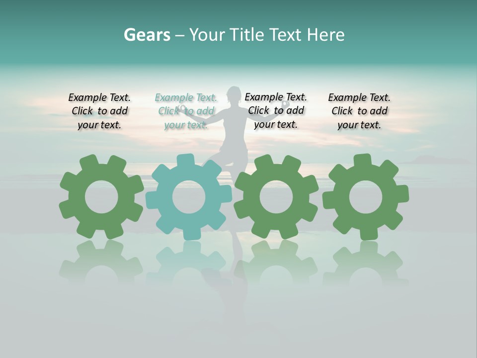 Hands Ocean Health PowerPoint Template