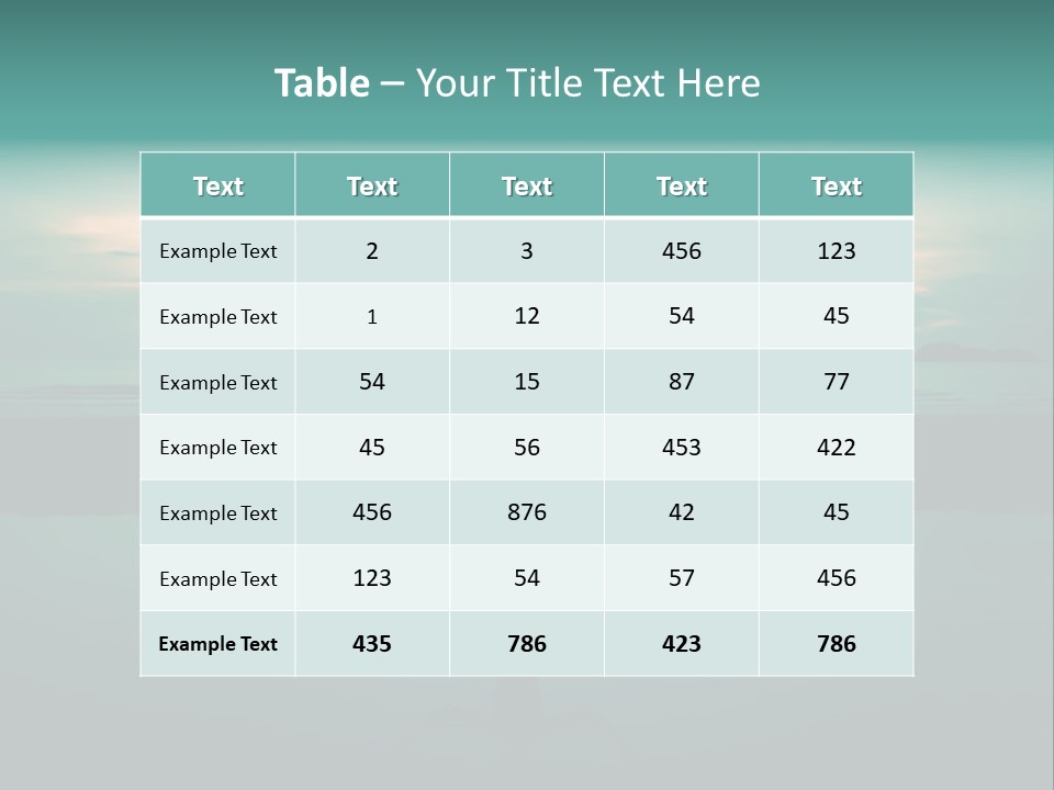 Hands Ocean Health PowerPoint Template
