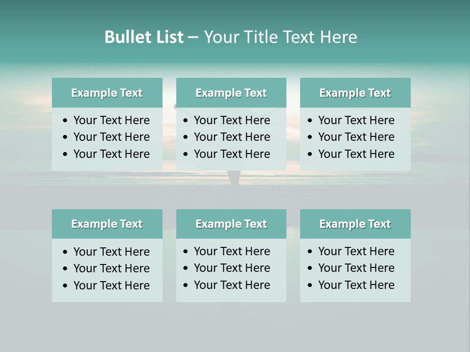 Hands Ocean Health PowerPoint Template