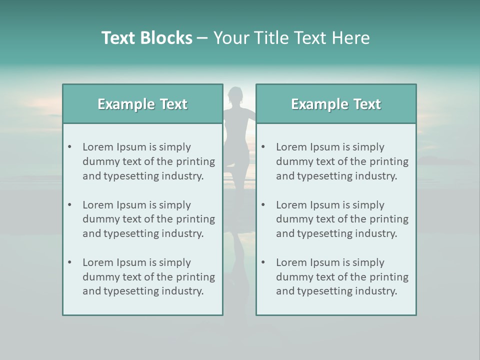 Hands Ocean Health PowerPoint Template