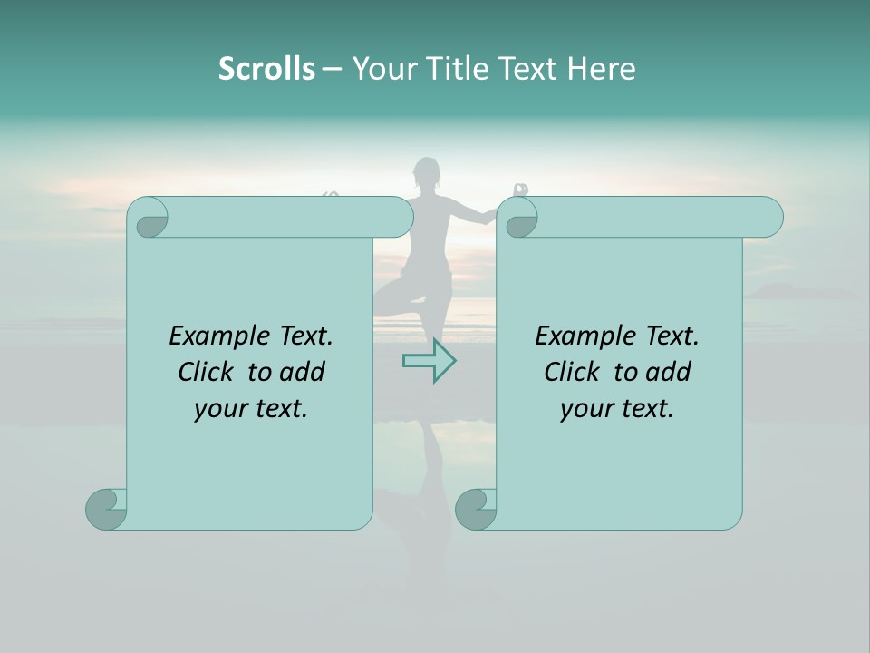 Hands Ocean Health PowerPoint Template