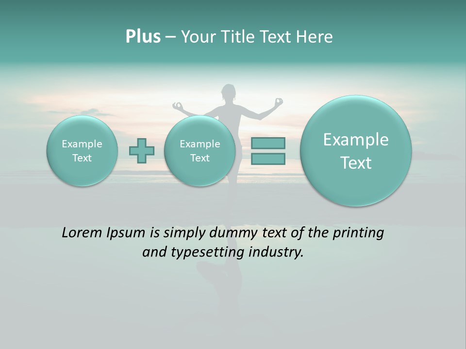 Hands Ocean Health PowerPoint Template