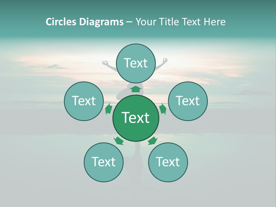 Hands Ocean Health PowerPoint Template