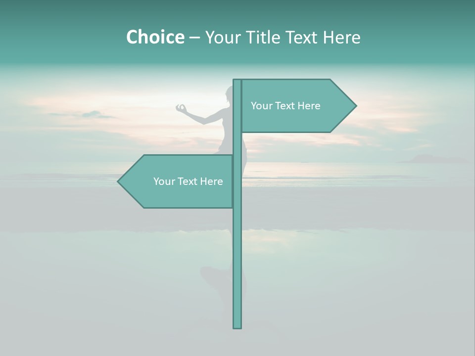 Hands Ocean Health PowerPoint Template