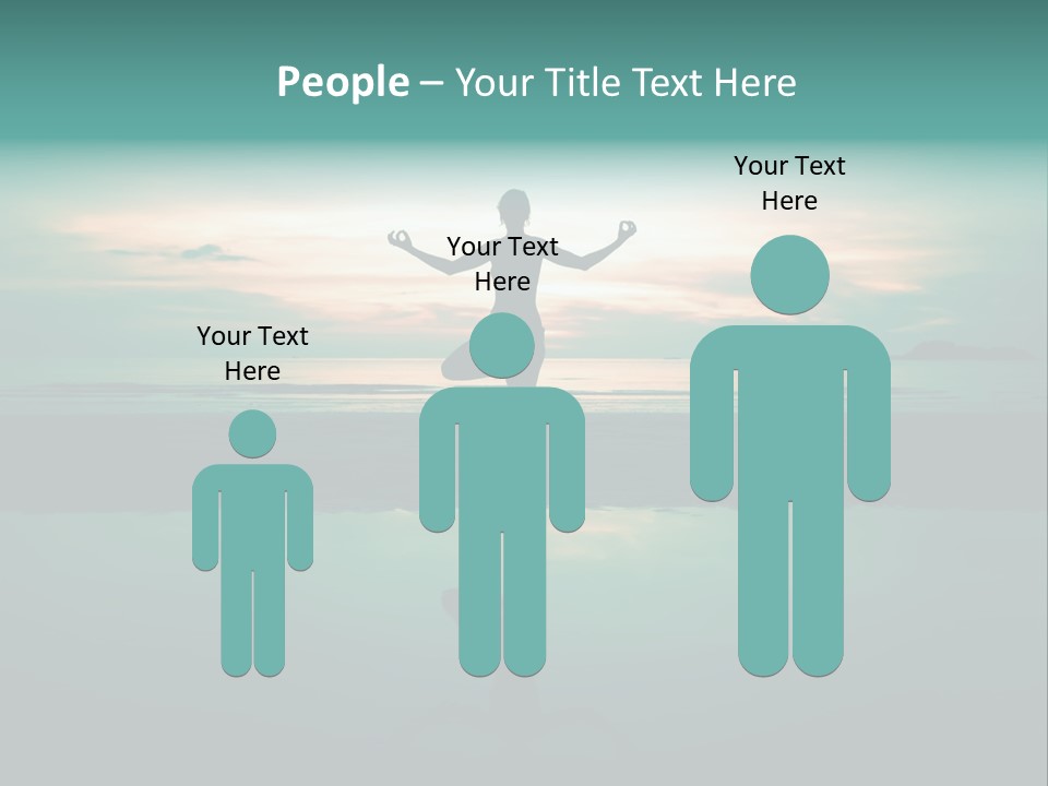 Hands Ocean Health PowerPoint Template