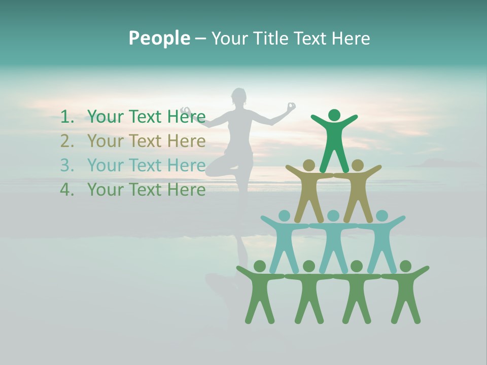 Hands Ocean Health PowerPoint Template