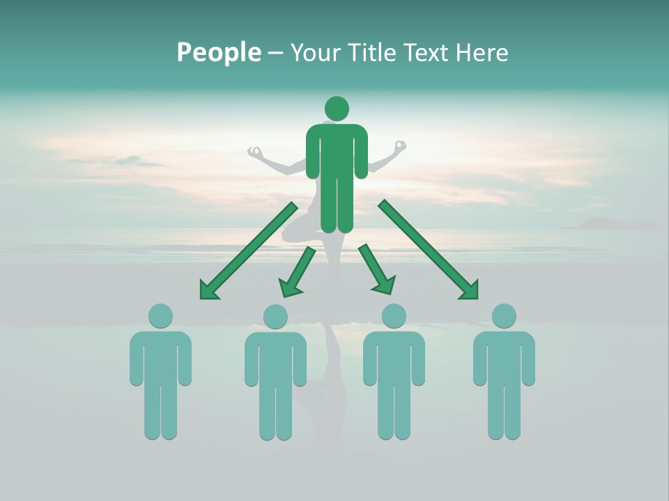 Hands Ocean Health PowerPoint Template