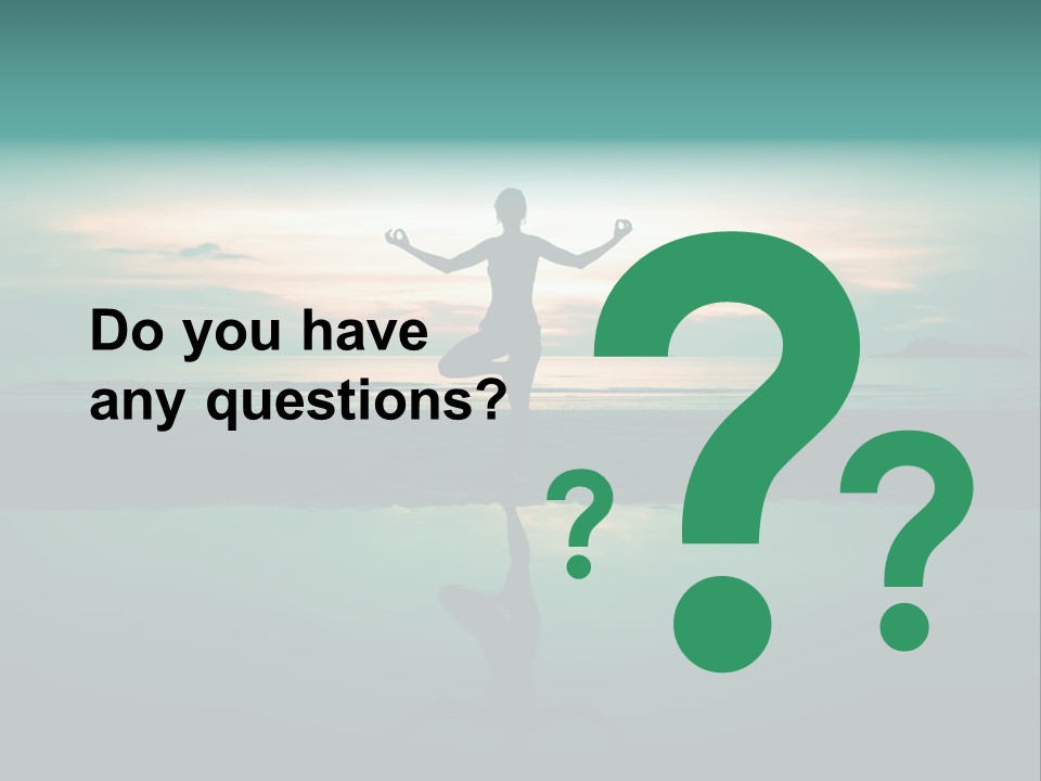 Hands Ocean Health PowerPoint Template