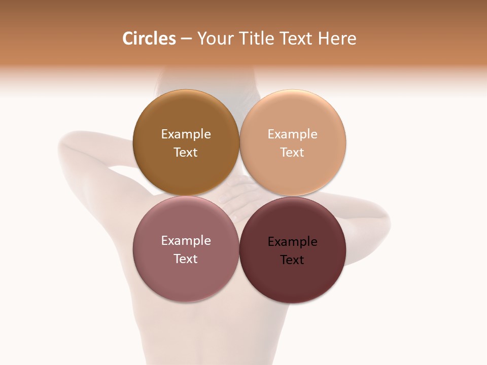 Stress Fingers Skin PowerPoint Template