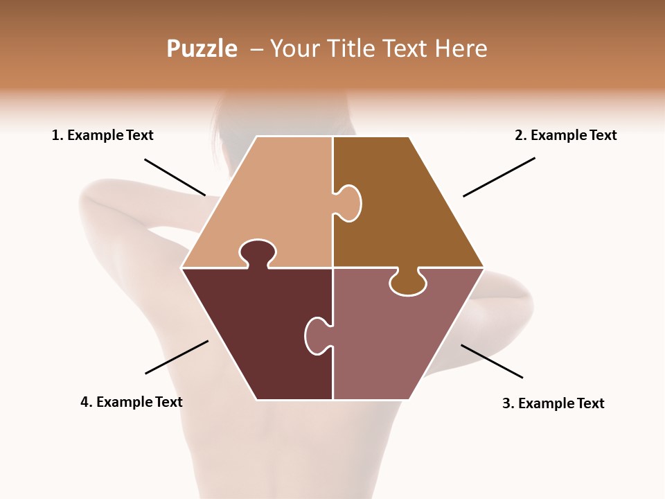 Stress Fingers Skin PowerPoint Template