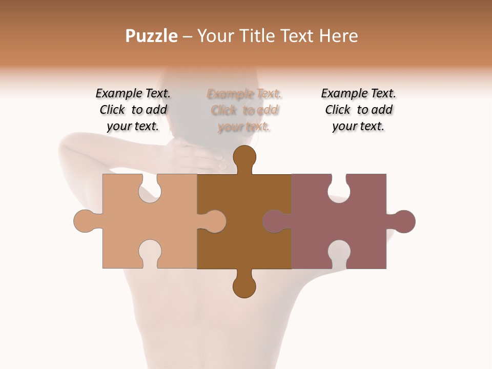 Stress Fingers Skin PowerPoint Template