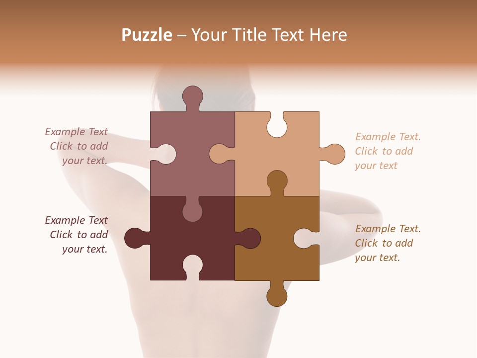 Stress Fingers Skin PowerPoint Template