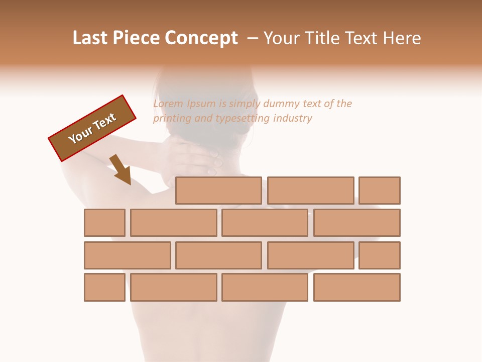 Stress Fingers Skin PowerPoint Template