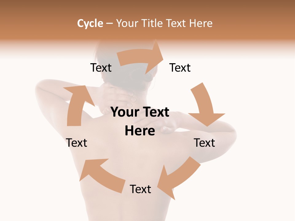 Stress Fingers Skin PowerPoint Template