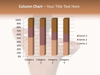 Stress Fingers Skin PowerPoint Template