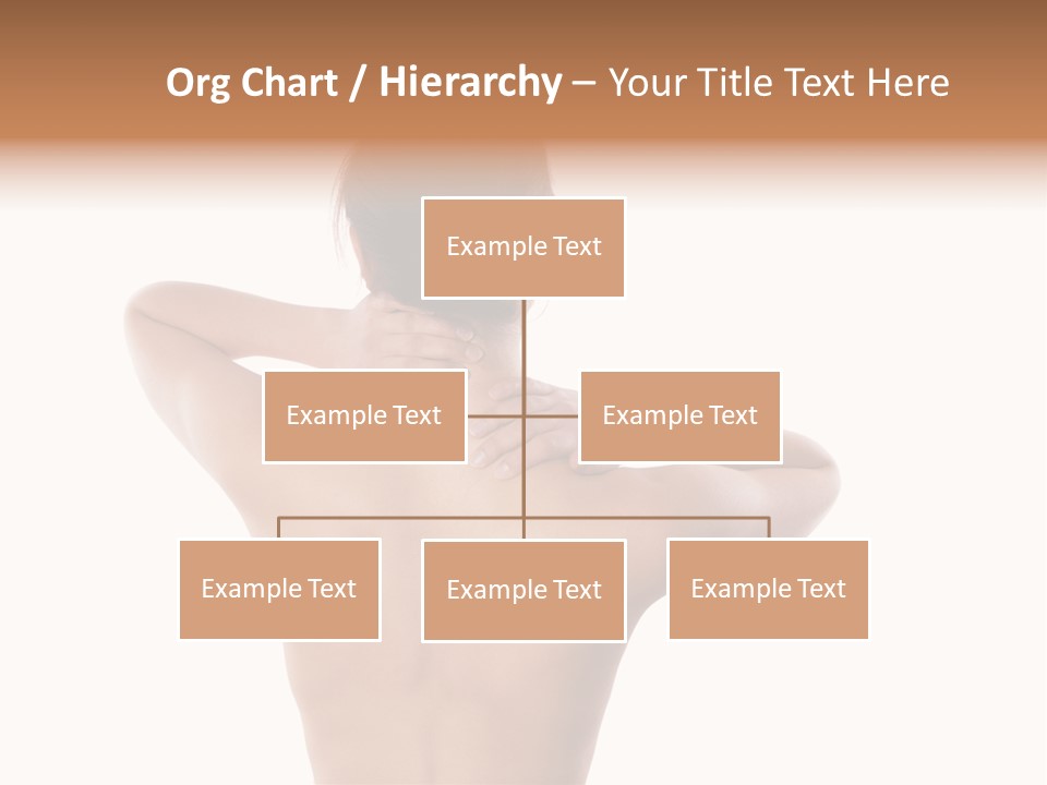 Stress Fingers Skin PowerPoint Template