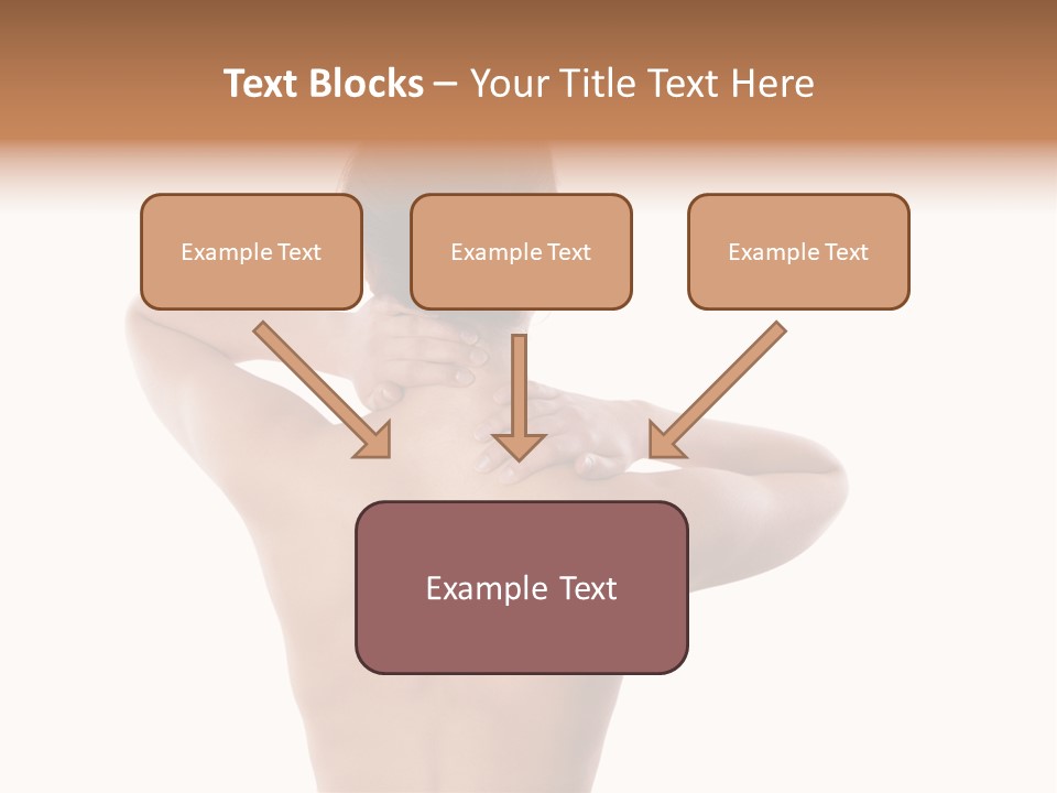 Stress Fingers Skin PowerPoint Template