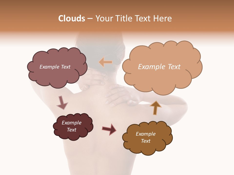 Stress Fingers Skin PowerPoint Template