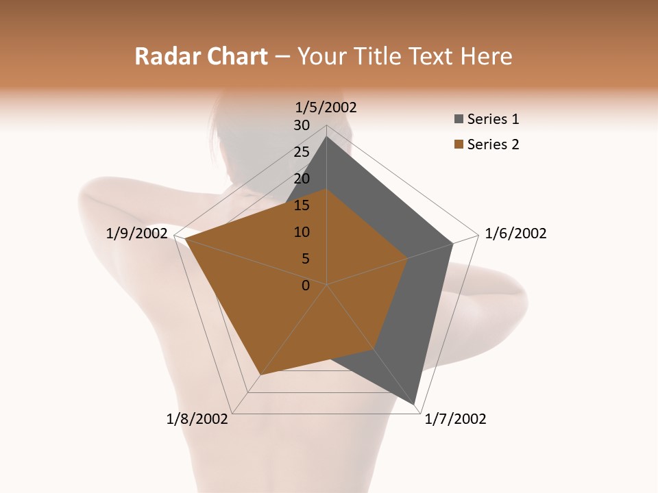 Stress Fingers Skin PowerPoint Template