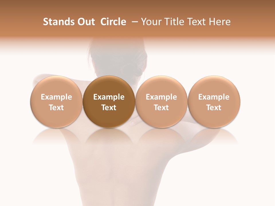 Stress Fingers Skin PowerPoint Template