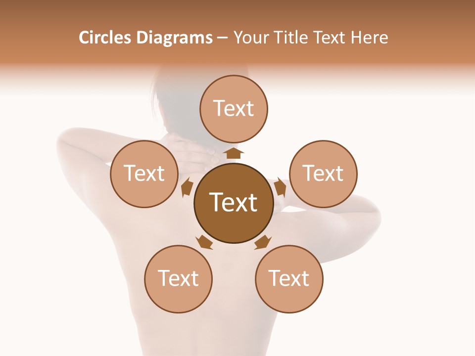 Stress Fingers Skin PowerPoint Template