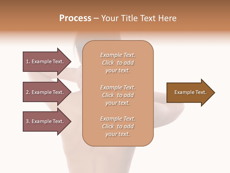 Stress Fingers Skin PowerPoint Template