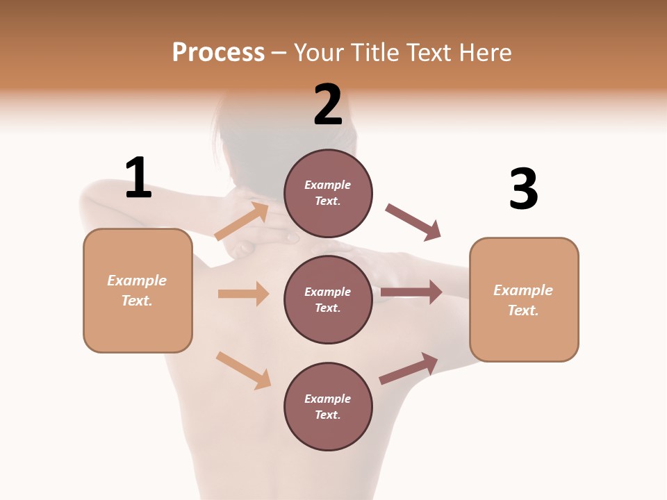 Stress Fingers Skin PowerPoint Template
