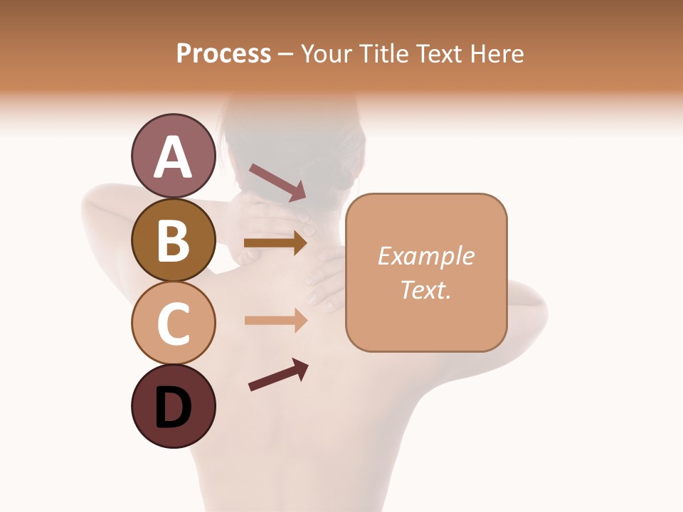 Stress Fingers Skin PowerPoint Template