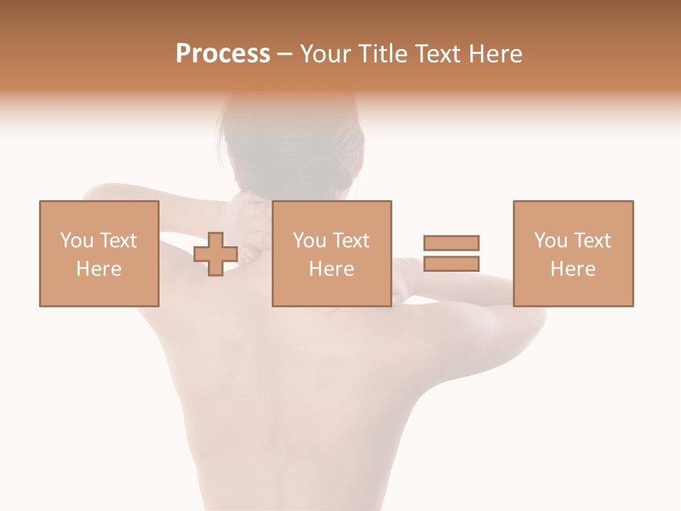 Stress Fingers Skin PowerPoint Template