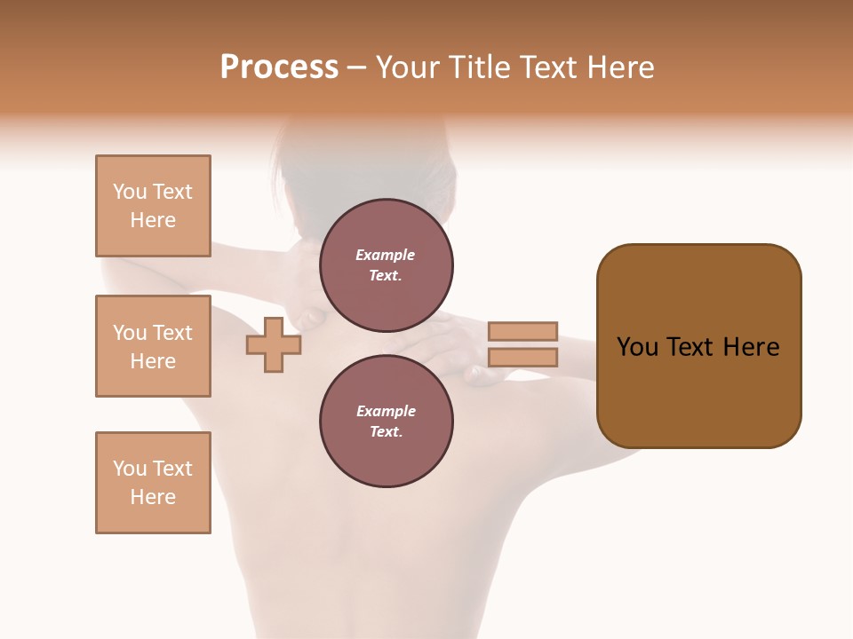 Stress Fingers Skin PowerPoint Template